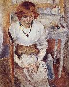 Jules Pascin Portrait of Aiermina oil on canvas